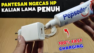 LANGSUNG PENUH  cara mengatasi charger hp yang lambat mengisi daya [upl. by Berard671]