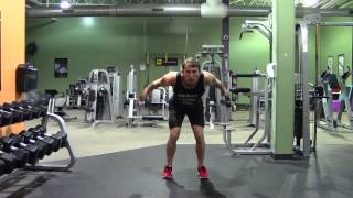 Dumbbell Triceps Kickback  Curl  HASfit Triceps Exercise Demonstration  Tricep Kick Backs [upl. by Karlotte]