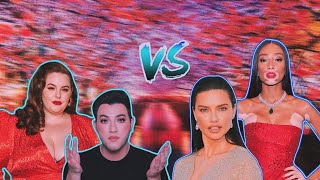 TRADITIONAL MODELS VS INFLUENCERS ON THE RUNWAY [upl. by Micco484]