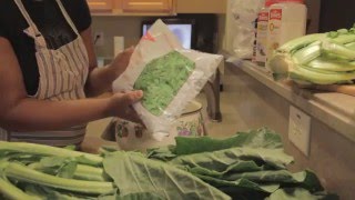 GRANDMAS COLLARD GREENS RECIPE FRESH CUT OR BAG GREENS [upl. by Erdei682]