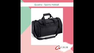 Quadra  Sports Holdall [upl. by Story658]