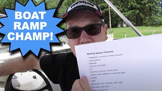 Launching Your Boat  Tips to be a boat ramp champ [upl. by Ydnim]