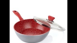 FlavorStone 95quot Deep Pan With Lid [upl. by Ydaf621]