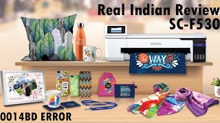 Sublimation Printer Epson SCF530 and T3130x… 0014BD Error… Sensor issue… Indian Review [upl. by Kellen189]