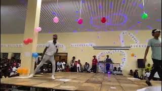 Rockie One Namibia Performing liveEengedjo Senior Secondary School Track 05Ombili [upl. by Nnylatsirk]