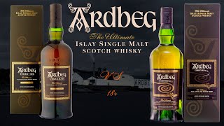 Сравнение Ardbeg Uigeadail 542 и Ardbeg Corryvreckan 571 ЛИЦОМ К ЛИЦУ [upl. by Enom666]