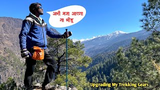 Upgrading my Trekking Gears 🧗‍♂️makes Trek easy  नवीन Adventurerची नवीन सुरुवात  Jainsons Umbrella [upl. by Ttej]