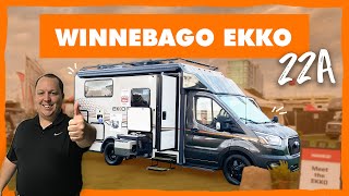 ALL NEW Winnebago Ekko a Full Time Class B [upl. by Eilyak]