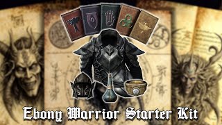 Unleash Your Inner Warrior Ebony Starter Kit Mod For Skyrim ps4xbox1pc [upl. by Aihsemaj]