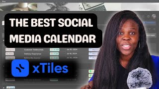 Content Calendar Xtiles Tutorial  Free Template [upl. by Glassco243]