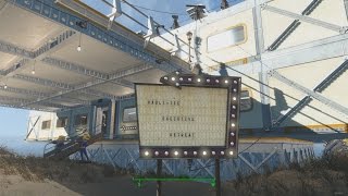 Fallout 4 Vault Tec Executive Retreat Spectacle Island Blueprint [upl. by Hamner]