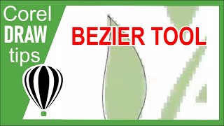 Bezier tool in CorelDraw [upl. by Assir398]