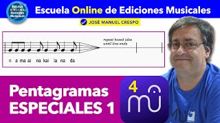 Pentagramas Especiales 1  Tip 78 Musescore4 [upl. by Murton]