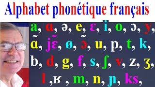 Alphabet phonétique français standard des voyelles et consonnes [upl. by Atis389]