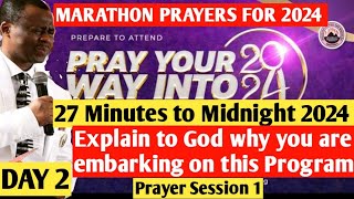 Day 2 27 MINUTES TO MIDNIGHT PRAYERS STORMING THE GATES OF 2024 PRAYER BULLETS ELISHA GOODMAN PDF [upl. by Fritts]