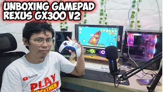 UNBOXING REVIEW GAMEPAD REXUS GX300 VS HALL EFFECT [upl. by Ennaitsirk118]