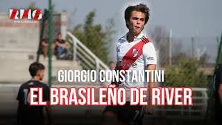 🇧🇷🐔 Giorgio Constantini el brasileño de las inferiores de River [upl. by Yenmor560]