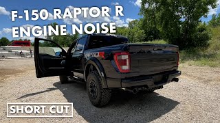 2023 Ford F150 Raptor R V8 engine sound [upl. by Aleina220]