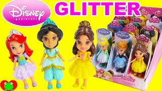 Disney Princess Mini Toddler Dolls with Glitter [upl. by Melita]