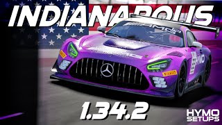 Indianapolis Hotlap  SETUP  1342  Mercedes AMG GT3 Evo  Assetto Corsa Competizione v195 [upl. by Lavinie464]