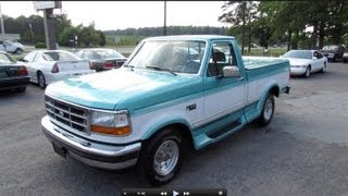 1994 Ford F150 XLT 50 vs 73 Start up Exhaust and In Depth Review [upl. by Nauj19]