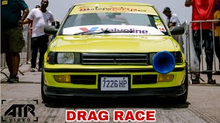 Motorsportja 🇯🇲 2ZZGE Corolla at Valvoline Drag Rivals Caribbean Cup  DRAG RACE [upl. by Asreht]