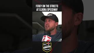 Fergy on the streets at Eldora Speedway 😂 DLMDream DirtLateModel Eldora dirttrackracing [upl. by Pincince]