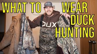 What I Wear When Duck Hunting [upl. by Carley]