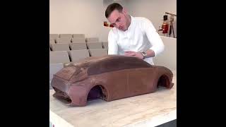 HE MADE MISTAKE BUT HE MAKE A CAR shorts cake making chocolate cakebaking [upl. by Austine]