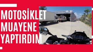 Motosiklet Muayenesi Nasıl Arka Çanta İçin Son Durum Sis Farına Ne Diyorlar [upl. by Miner]