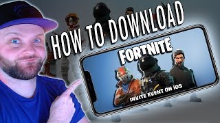 HOW TO DOWNLOAD FORTNITE MOBILE GAME IOS amp ANDROID PHONE amp TABLET APP BETA INVITE CODE DOWNLOAD [upl. by Carolina502]