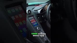 McLaren Owners Time to Upgrade Your Tech 🚗📱 carplay automobile mclarenauto [upl. by Leiria]