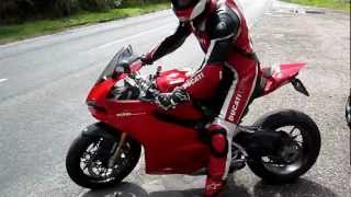 Ducati Panigale 1199 S sound fly by [upl. by Nillek]