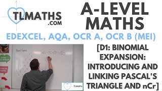 Edexcel A Level Maths 42 Binomial Expansion [upl. by Aislehc]