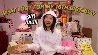 WHAT I GOT FOR MY 16TH BIRTHDAY  Vlogmas Day 13 [upl. by Garrard]