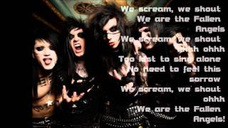 Black Veil Brides  Fallen Angels Lyrics [upl. by Goldwin960]