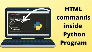 How to create and edit html file inside a python file [upl. by Ettevram484]