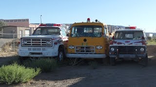 Kayenta Volunteer Fire Department old retired apparatus AZ  72011 [upl. by Seltzer]