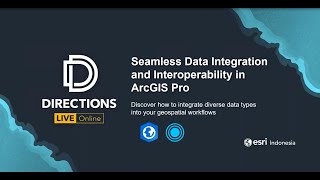 Integrasi data dengan mulus dan interoperabilitas di ArcGIS Pro [upl. by Oralia37]