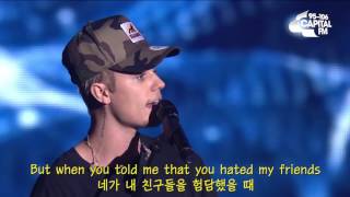 Justin Bieber  Love yourself 가사번역한글자막 [upl. by Ahselrac]