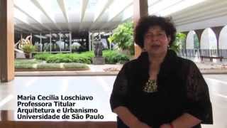 Depoimento da Professora Maria Cecilia Loschiavo sobre o Palácio Itamaraty [upl. by Bever]