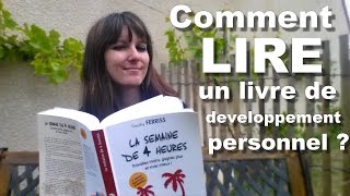 comment lire un livre de développement personnel [upl. by Ecnedurp92]