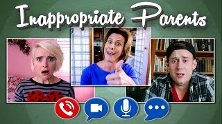 INAPPROPRIATE PARENTS  EPISODE 6  THE VIDEO CHAT [upl. by Rosenberger]