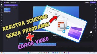 Registra lo schermo del PC con Strumento di Cattura in Windows 11 [upl. by Nnyroc]