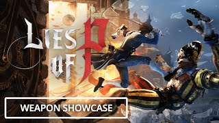 Lies of P  Weapon Showcase Gameplay [upl. by Crescin]