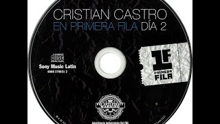 Cuando me miras asiCristian Castro en primera filadia 2 CD [upl. by Allebara]