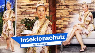 Rébecca weiß wie sie sich vor nervigen Insekten schützen kann  PEARLTV Juli 2024 [upl. by Eiramrebma]