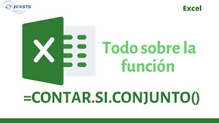 📚 Guía Completa de la Función CONTARSICONJUNTO en Excel ¡Fácil y Rápido ✅ [upl. by Nauqram]