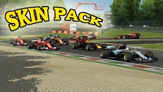 ASSETTO CORSA  SF70H  F1 2017SKIN PACK  Download Link [upl. by Thomajan587]