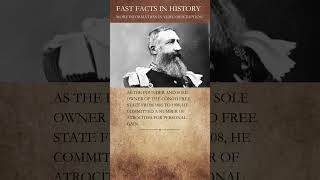 Leopold II Killer King of the Belgians shorts history historyfacts [upl. by Fi]